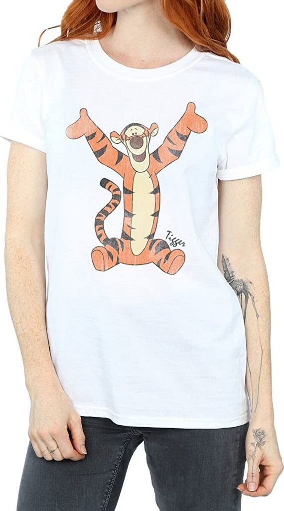 Winnie the Pooh - T-Shirt für Damen BI901 (M) (Weiß)