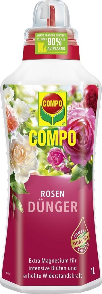 Rosendünger COMPO mit extra Magnesium 1 L, Flüssigdünger Produktbild 