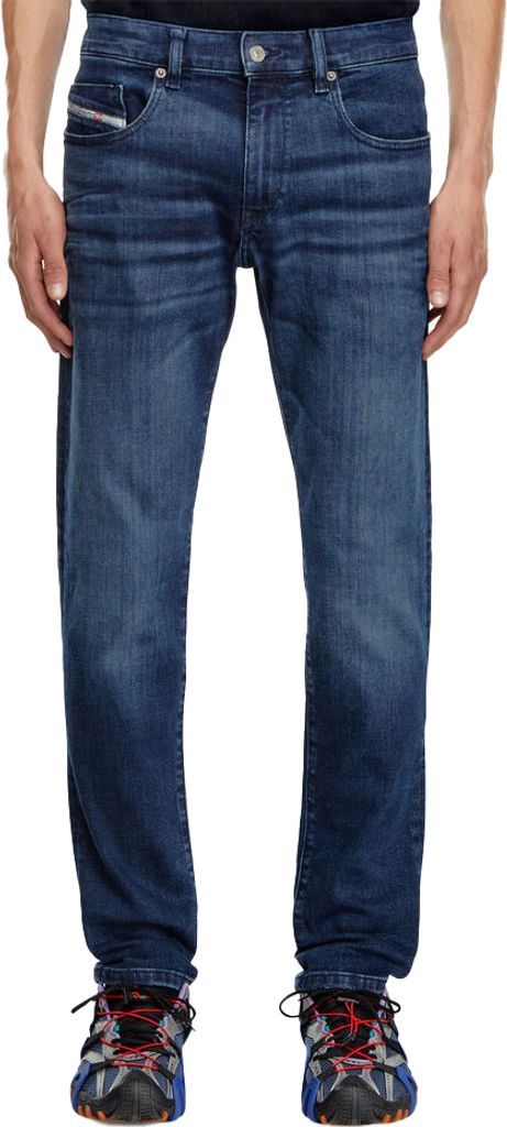 Diesel Jeans dunkelblau D-Strukt Slim Fit Baumwolle