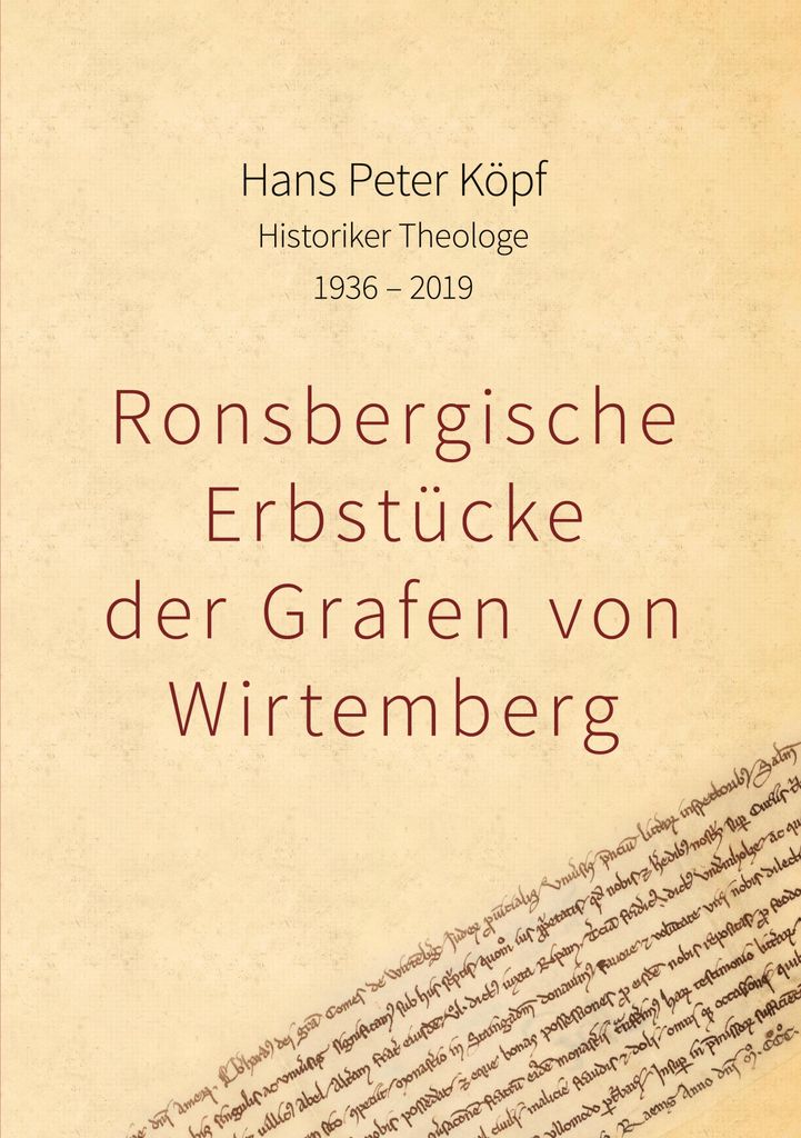 Ronsbergische Erbstücke der Grafen von Wirtemberg