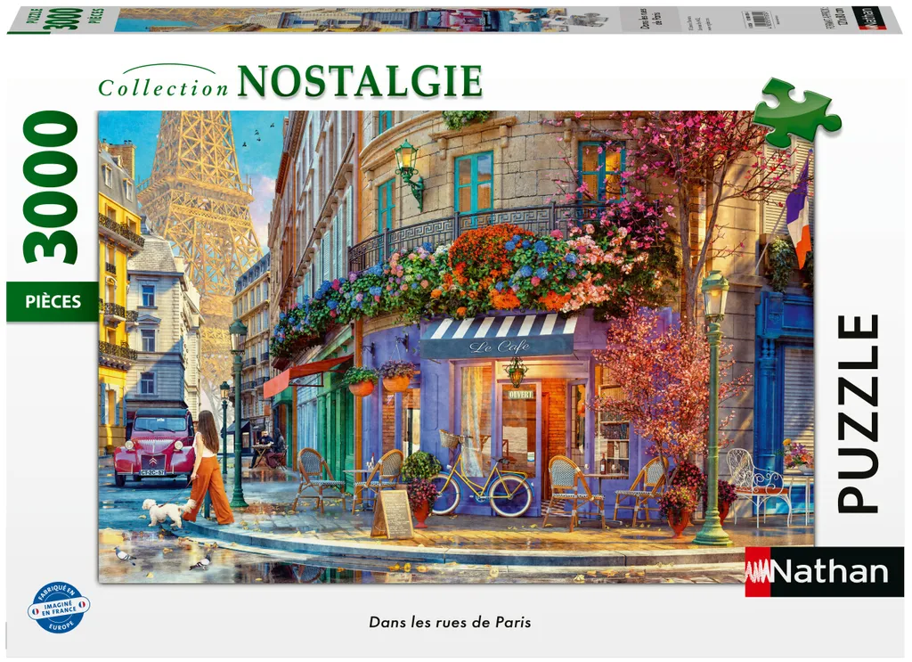 Puzzle 3000 pièces Nathan Paris - Haute Qualité et Détails Exceptionnels - 2