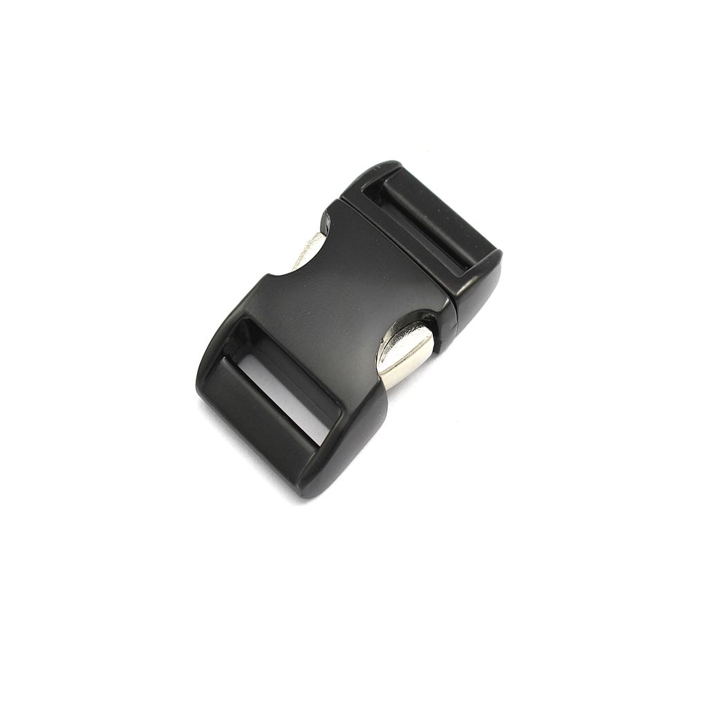 Alu Max Steckschnalle für 20mm Gurtband Steckschließe Alu-Steckverschluss