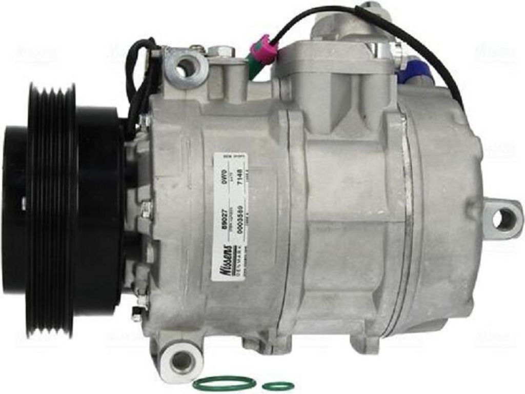 NISSENS 89027 7SB16C Klimaanlage Klimakompressor PAG 46 R134a für VW PASSAT Variant (3B6) PASSAT Variant (3B5) PASSAT (3B3) PASSAT (3B2) für AUDI