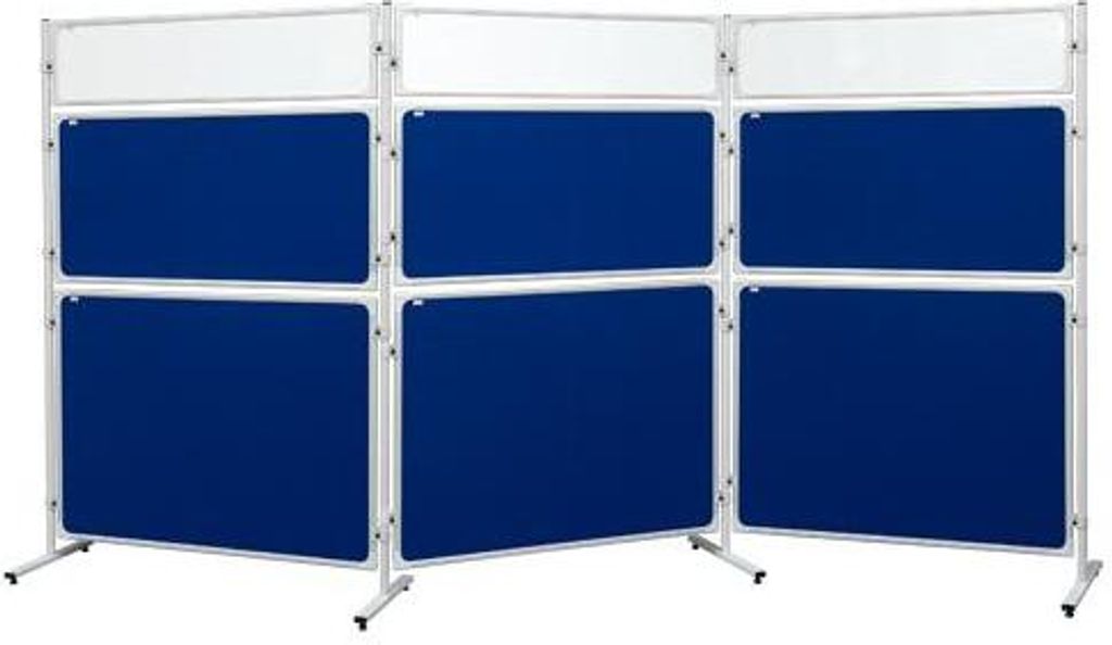 Paneel 2x3 Modular, 120 x 60 cm, Filz blau