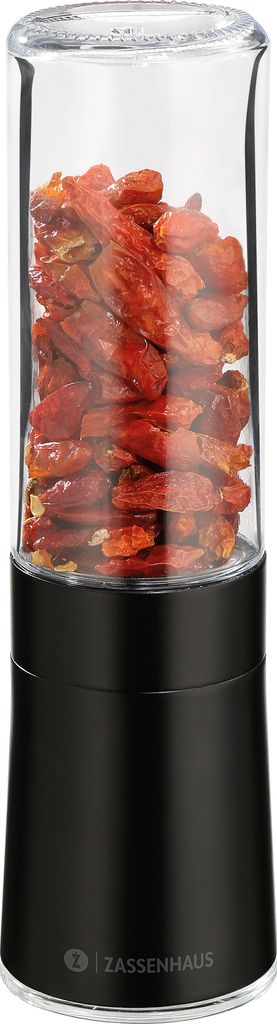 Zassenhaus Moulin à Chili DESSAU 17 cm noir/verre 35803 Image du produit 