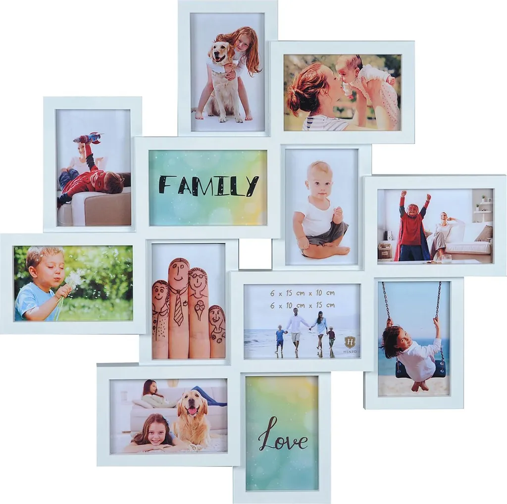 Cadre photo Friends Gallery 10 x 15 cm - Pêle-mêle mural multi-photos