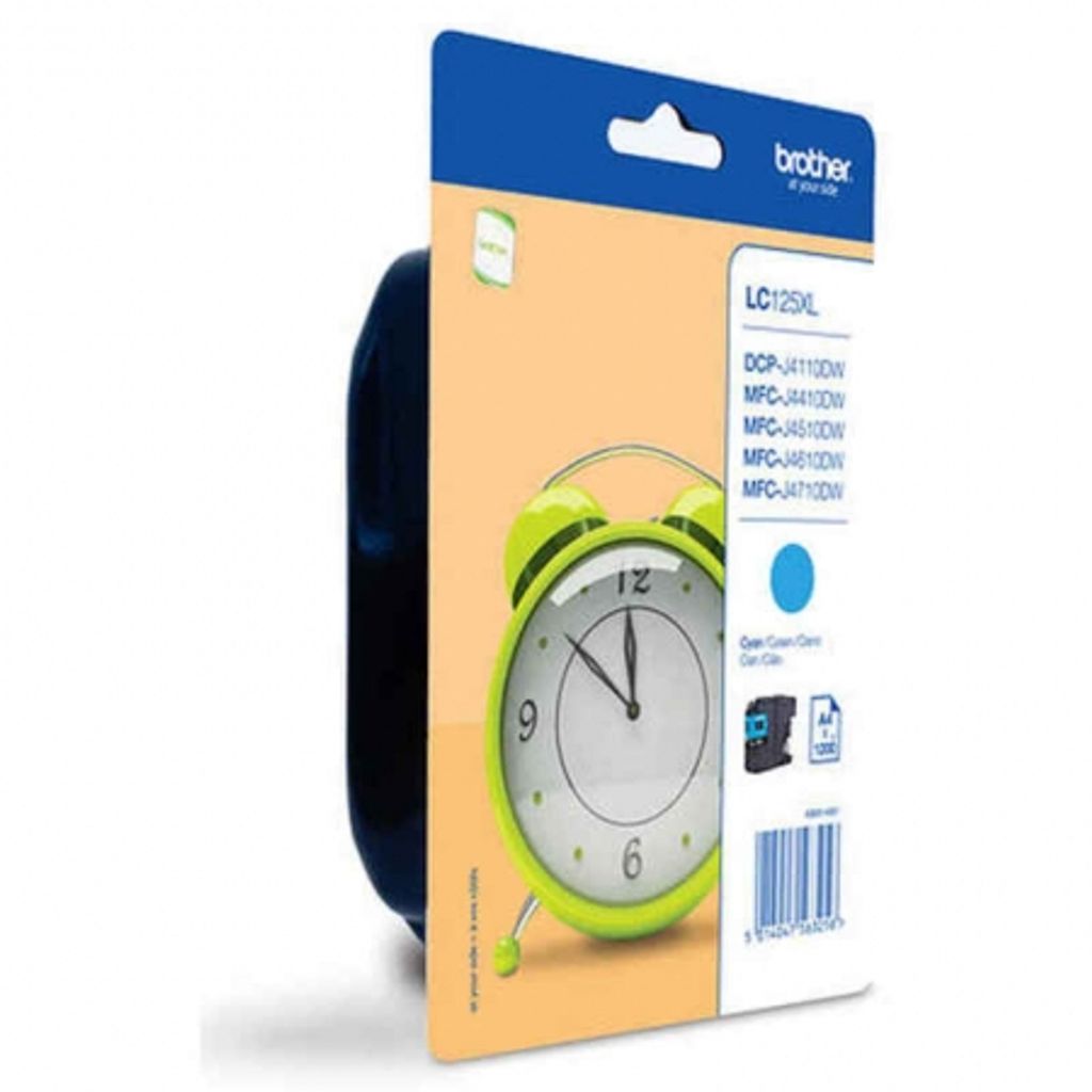 Brother LC-125XLC - Inktcartridge / Cyaan (10,8 ml)