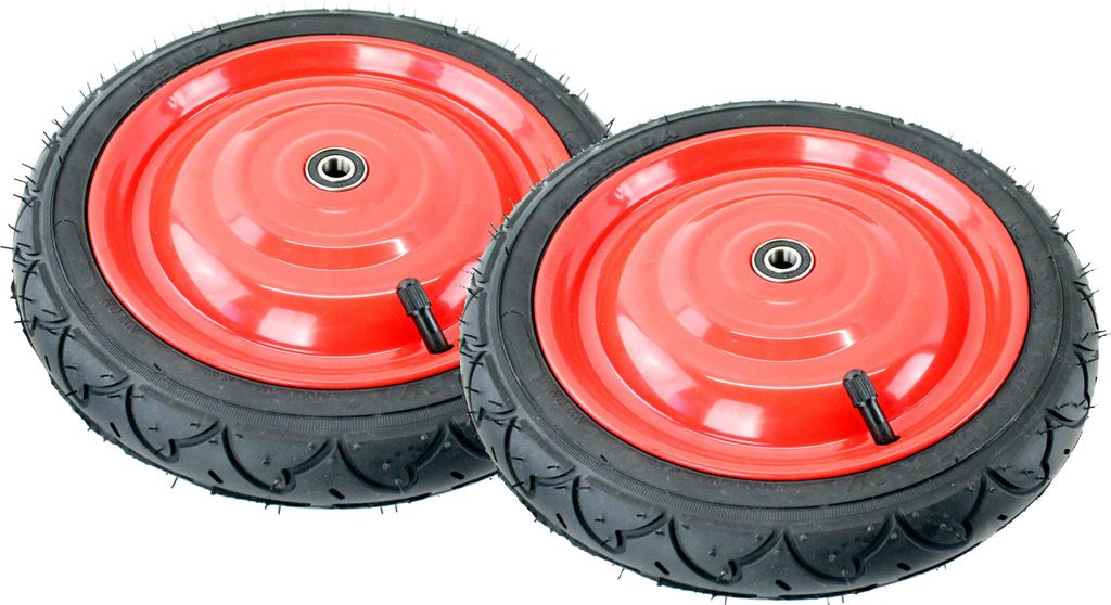 2x Scheibenrad, Felge 12,5 Zoll mit 8mm verstärkter Achse, Produktbild 5