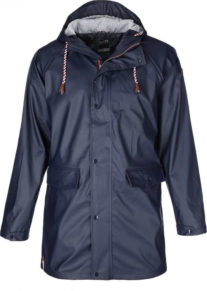 FRIESEN Friesennerz Herren Regenjacke "Kein Wasser, Mann!" II mit Innenfutter - Regenmantel Outdoor Jacke mit Kapuze wasserdicht und waschbar in Ma...