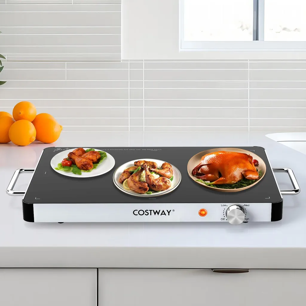 Plaque Chauffante Électrique : Finis les Plats Froids sur la Table - 2