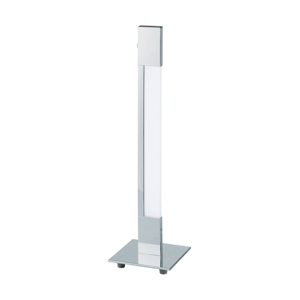 Lampada da tavolo a LED con finitura cromo satinato Immagine del prodotto 