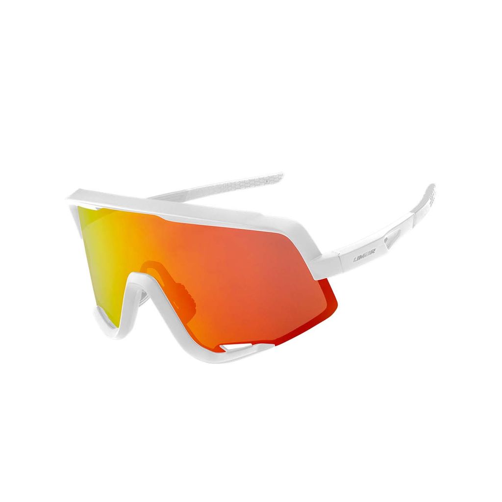 Limar Fahrradsonnenbrille - CAOS - Weiß