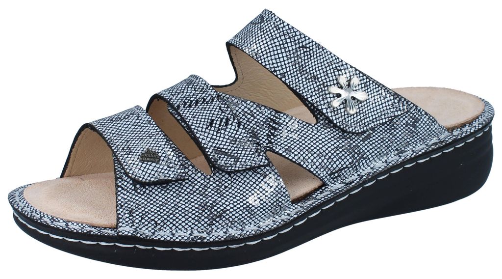 Finn Comfort Grenada mule supersoft, femme, cuir, bleu, Image du produit 