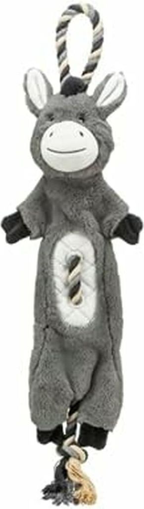 Kuscheltier für Hunde Trixie Polyester Plüsch Baumwolle Esel 66 cm