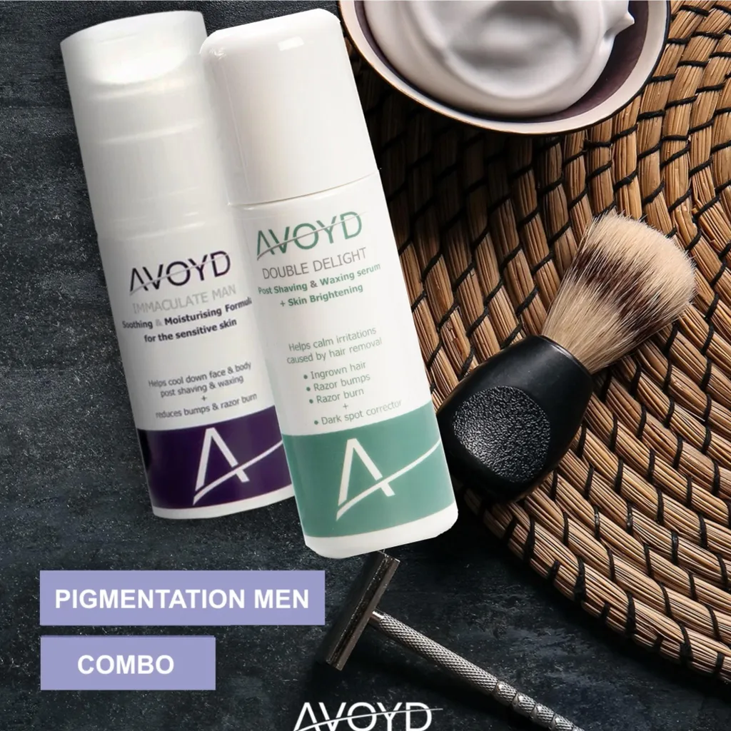 Set AVOYD Pigmentazione Uomo: Pelle Uniforme senza Irritazioni