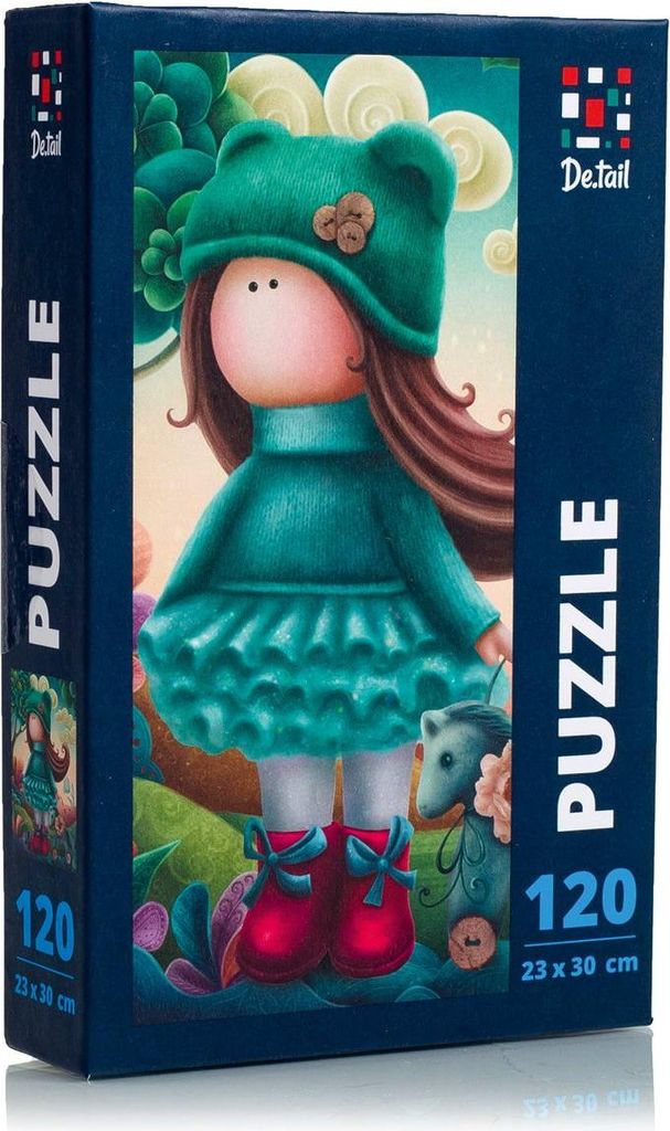 Puzzle Kleine Puppe mit Pferd DT100-03