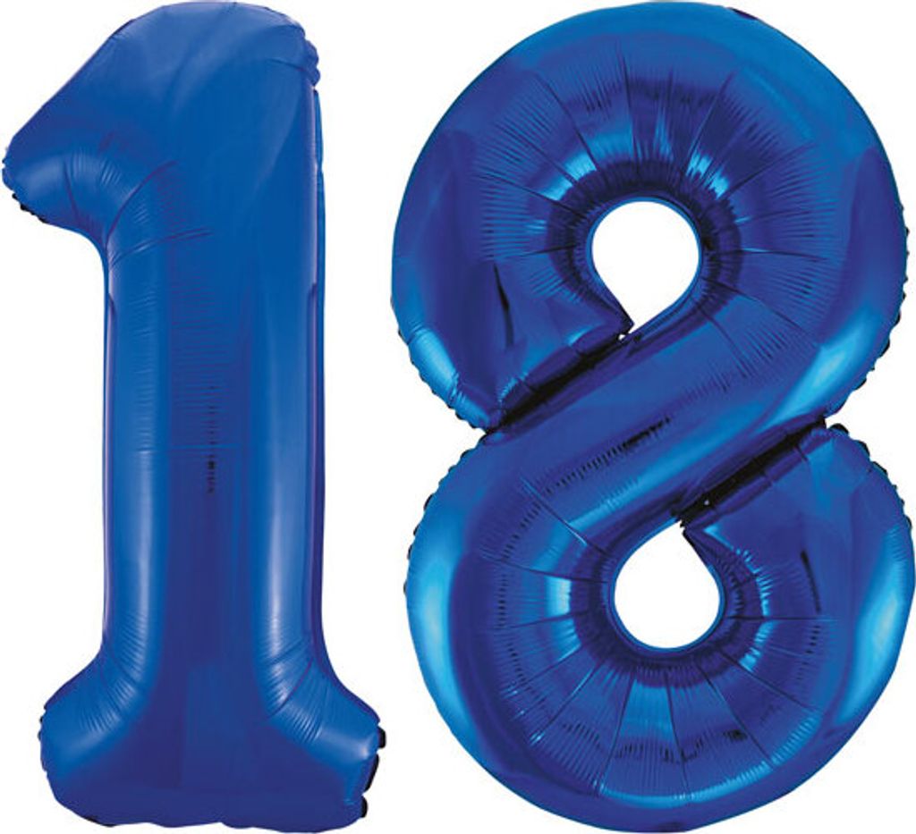 XXL Folienballon Zahl bunt Geburtstag Jubiläum Zahlenballon Riesenfolienballon Geburtstagsdeko