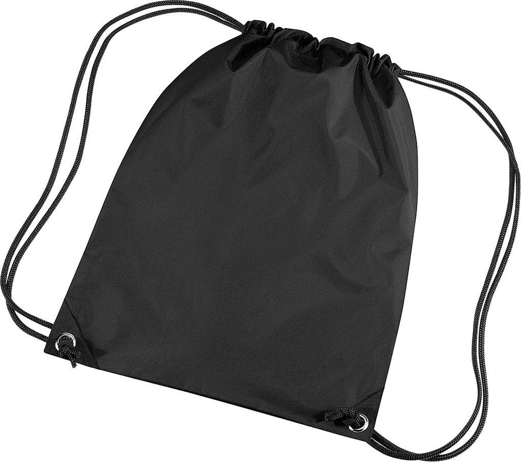 Bagbase Premium Turn Sack Wasser abweisend (11 Liter) BC1299 (Einheitsgröße) (schwarz)