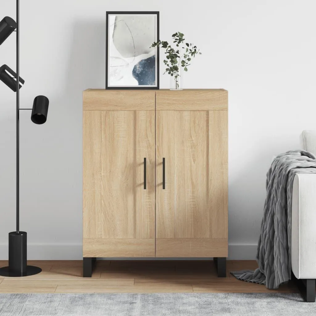 vidaXL Credenza Rovere Sonoma 69,5x34x90 cm | Mobile Multiuso Salotto