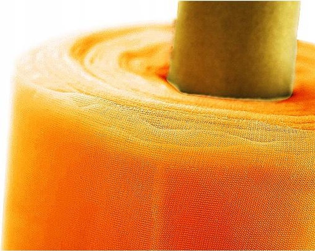 Dekotüll 150 cm x 10 m, orange