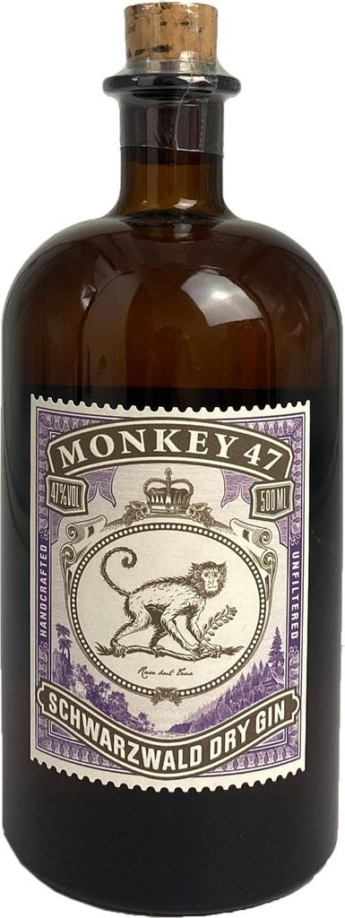 Monkey 47 Forêt Noire Dry Gin | 47 % vol | 0,5 l Image du produit 