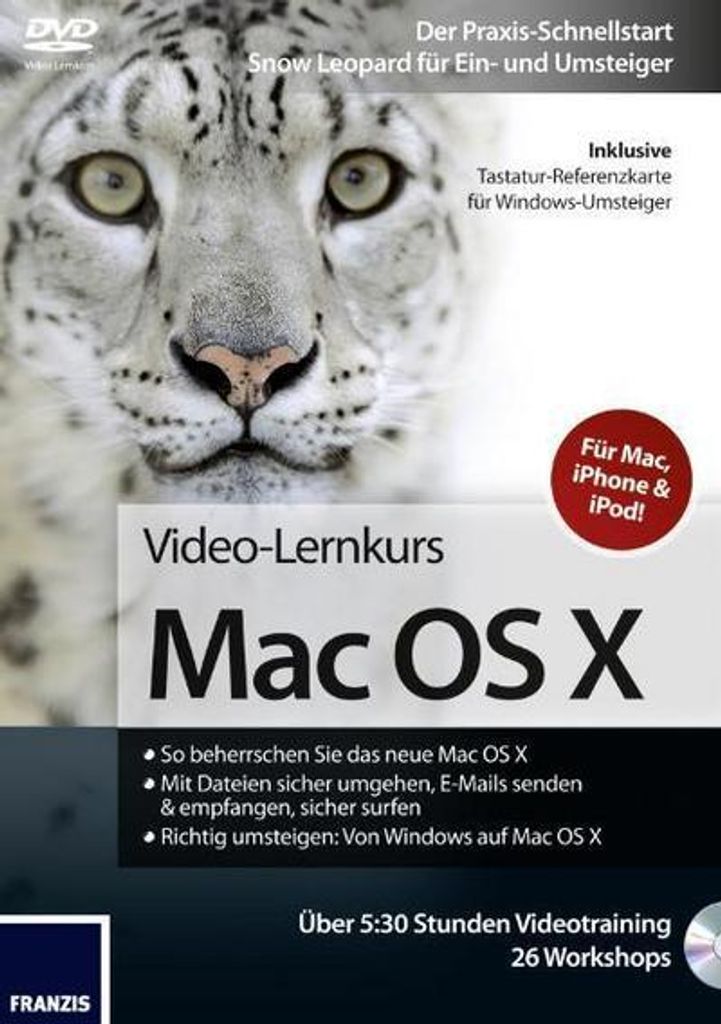 Lernkurs Mac OS X Snow Leopard für Einsteiger