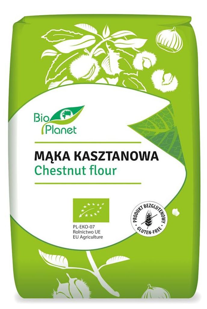 MĄKA KASZTANOWA BEZGLUTENOWA BIO 400 g - BIO PLANET