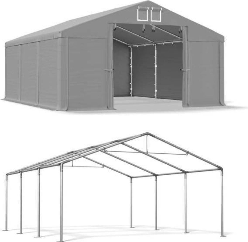 Sommermagazin Zelt 5x6 Grau SUMMER MSD
