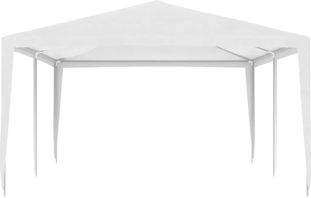vidaXL Tenda per feste 4 x 6 m bianco - 11