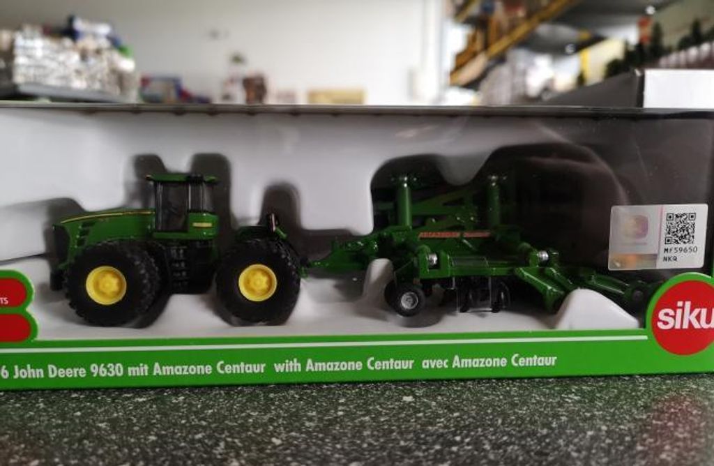 Siku Tractor JOHN DEERE 9630; 1856 Productafbeelding 