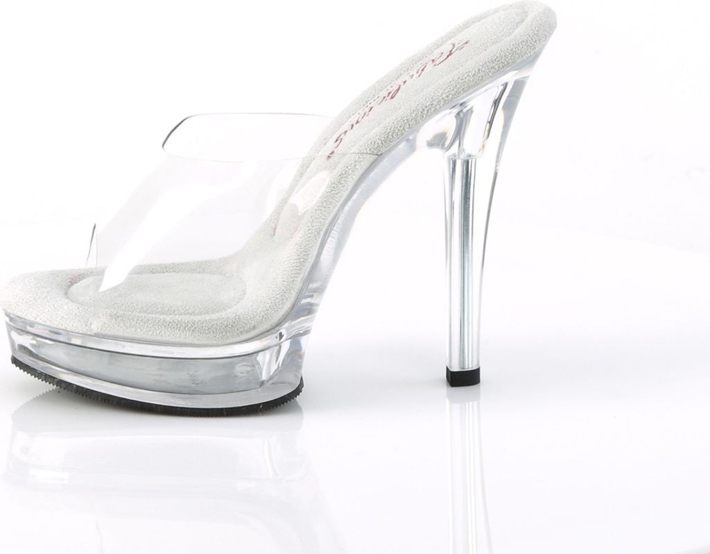 MAJESTY-501 Damen Slipper von Fabulicious, Transparent EU Produktbild 3