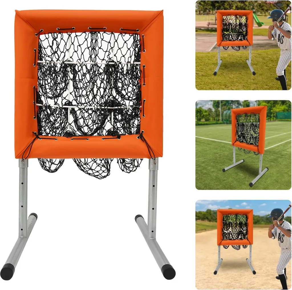Entraînement de précision baseball : filet 9 poches pour le jardin
