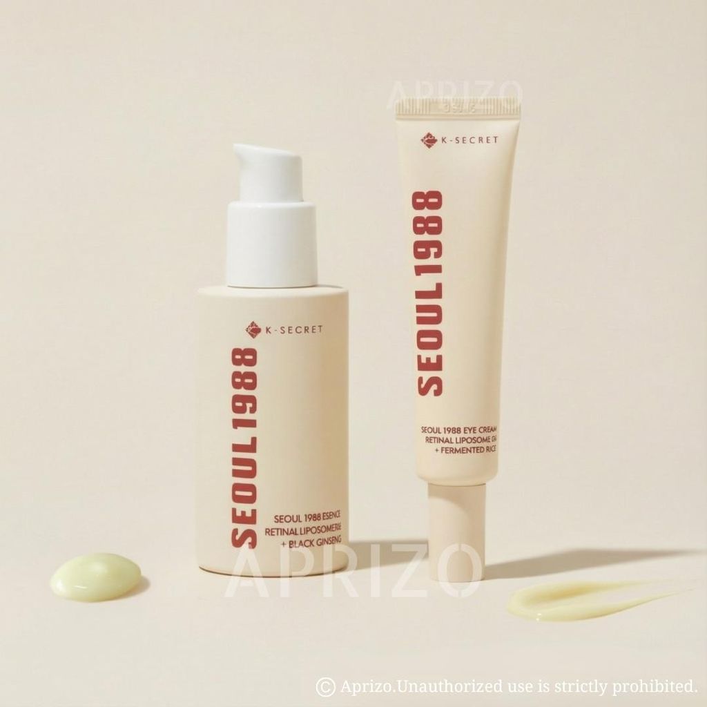 K-SECRET SEOUL 1988 Serum Retinal Liposom 30 ml , SEOUL 1988 Augencreme 30 ml