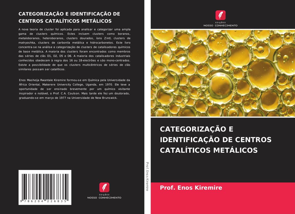 Categorização E Identificação De Centros Catalíticos Metálicos