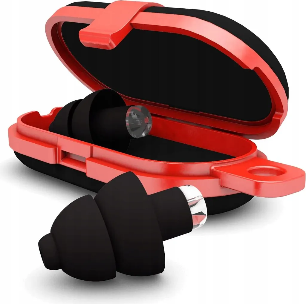 Tappi Orecchie Alpine PartyPlug Transparent: Filtri Acustici 19dB SNR