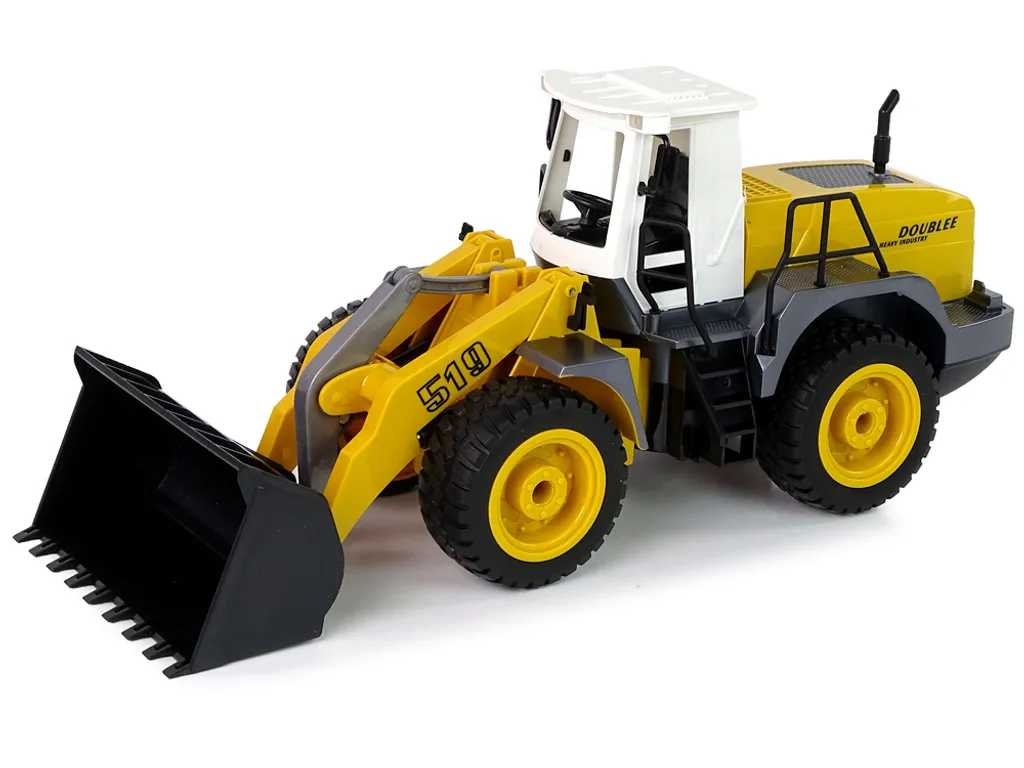Excavatrice télécommandée 1/20 : Engin de chantier R/C à bras articulé
