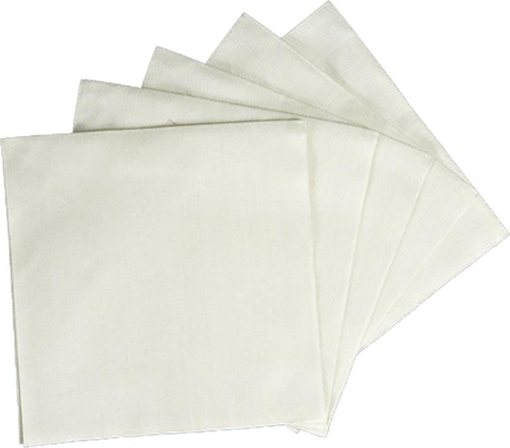 5000 Servietten 33 x 33 cm 1/4 Falz 1-lagig weiß – Zellstoffpapier
