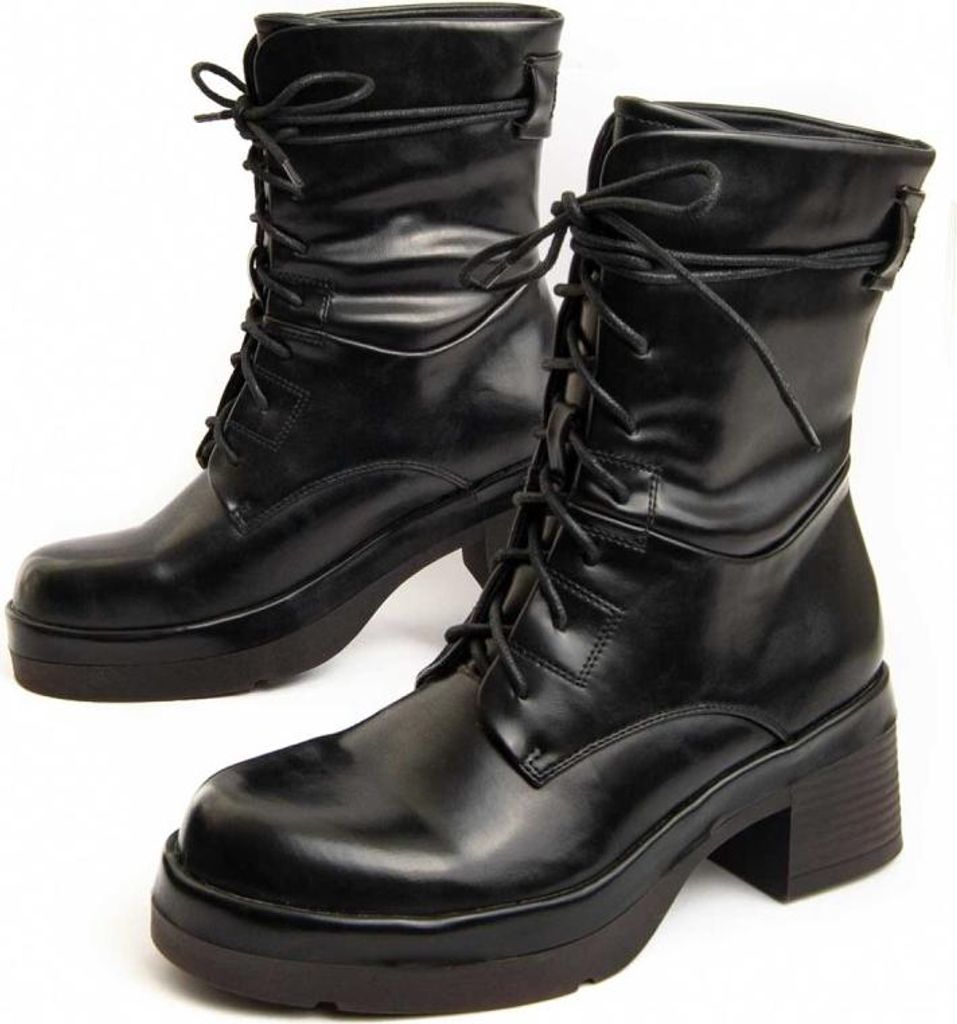 Montevita Absatzstiefel Rammba Schwarz