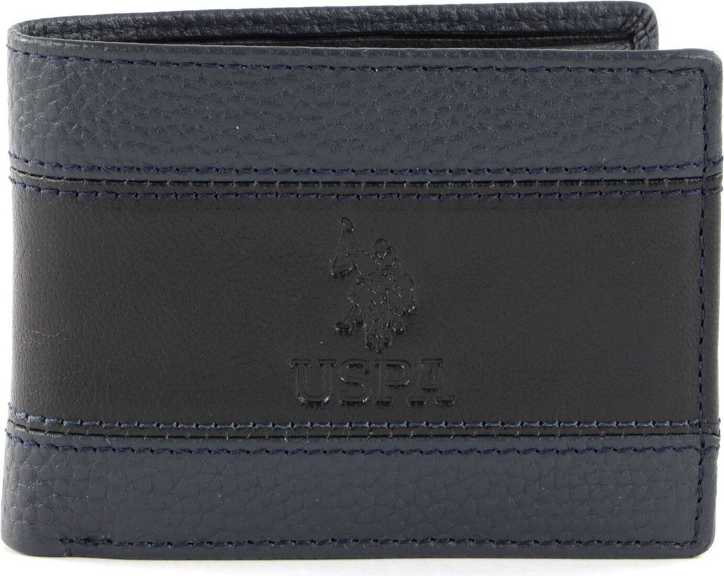 U.S. POLO ASSN. Leder Geldbörse Horizontal Wallet with Coin Produktbild 