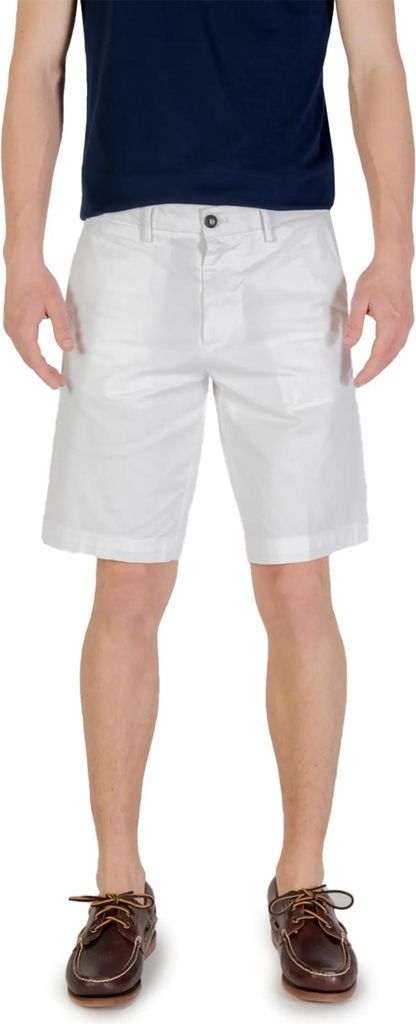 Borghese Herren Bermudas Weiß 486293 : Größe - 44 Größe: 44