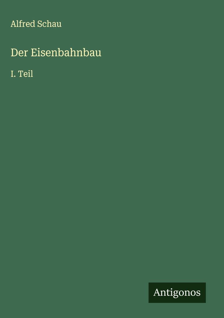 Der Eisenbahnbau