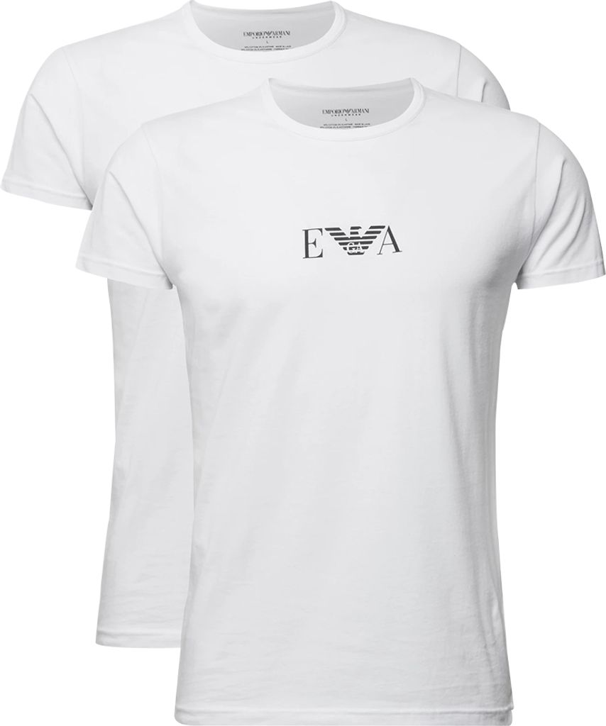 S|Emporio Armani Crew Neck Herren T-Shirt 2er-Pack Produktbild 