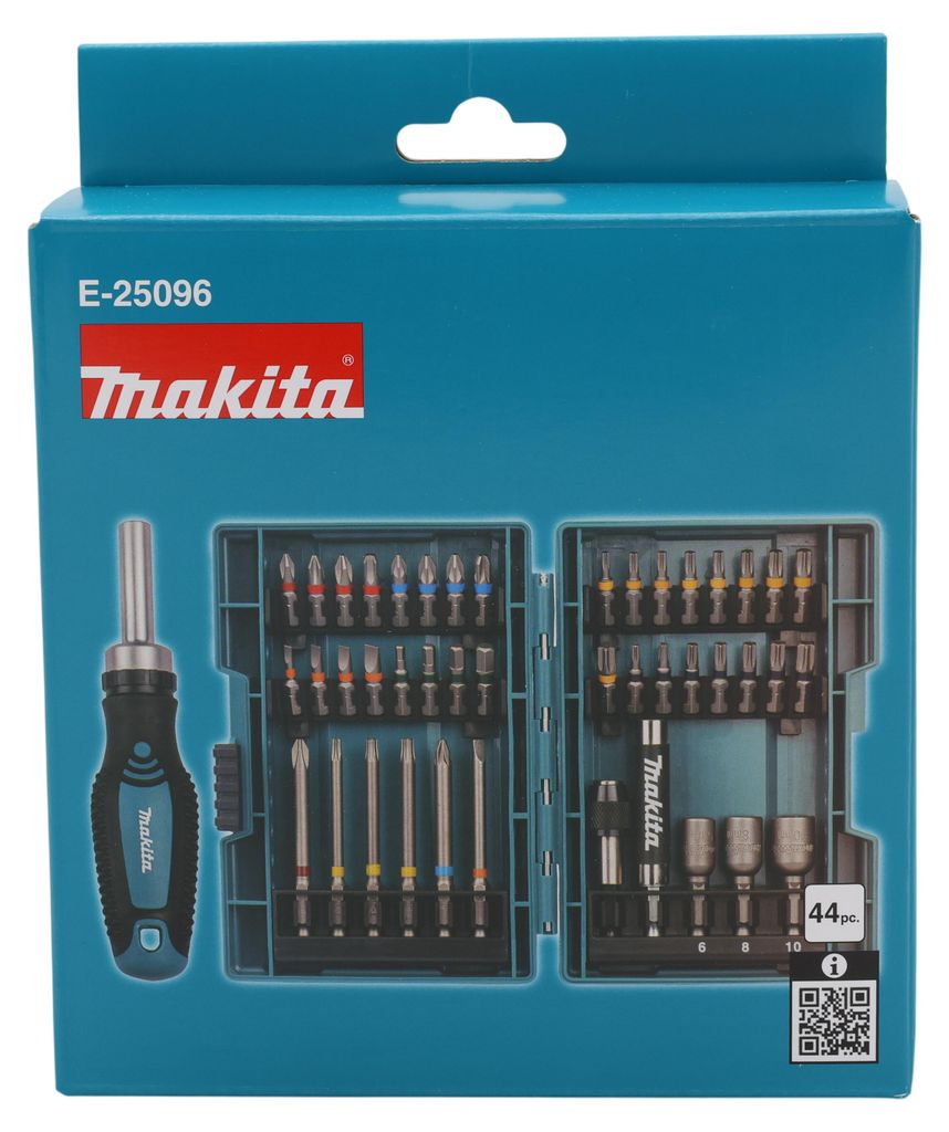 Makita sada bitov s račňou 44-dielna v kufríku ( E-25096 ) Obrázok produktu 