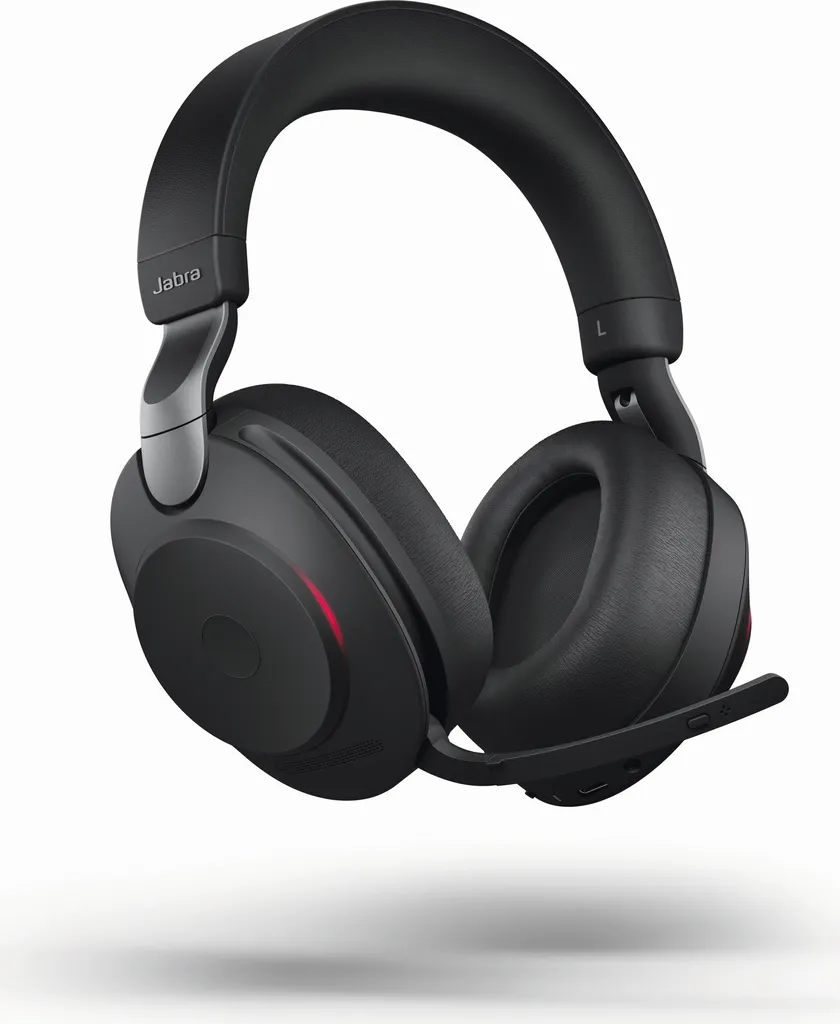 Casque Professionnel Jabra Evolve2 85 UC Duo Stéréo avec Base de Charge - 5