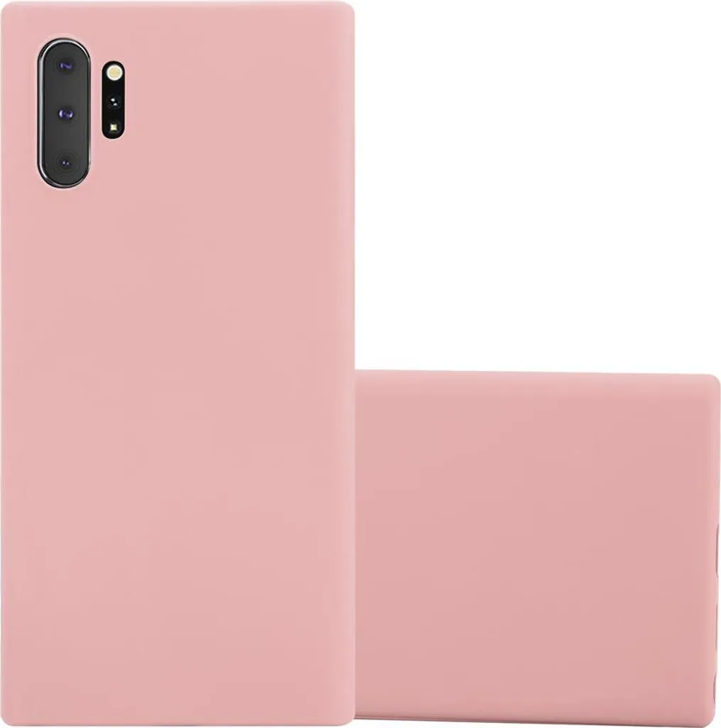 Cadorabo custodia per Samsung Galaxy NOTE 10 PLUS custodia protettiva in rosa custodia del telefono cellulare TPU silicone custodia cover