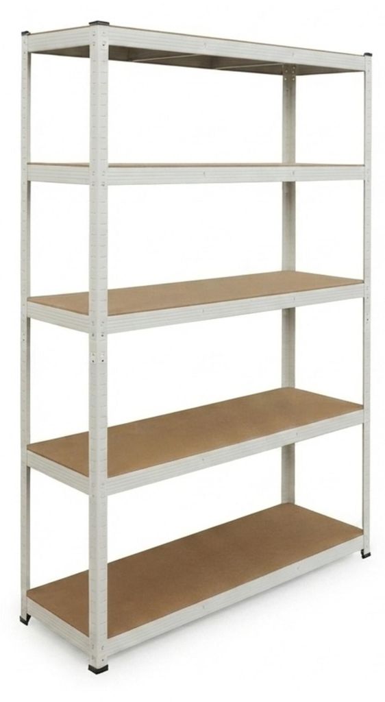 Relaxdays regál na ťažké bremená, VxŠxH: 200x120x40 cm, Obrázok produktu 