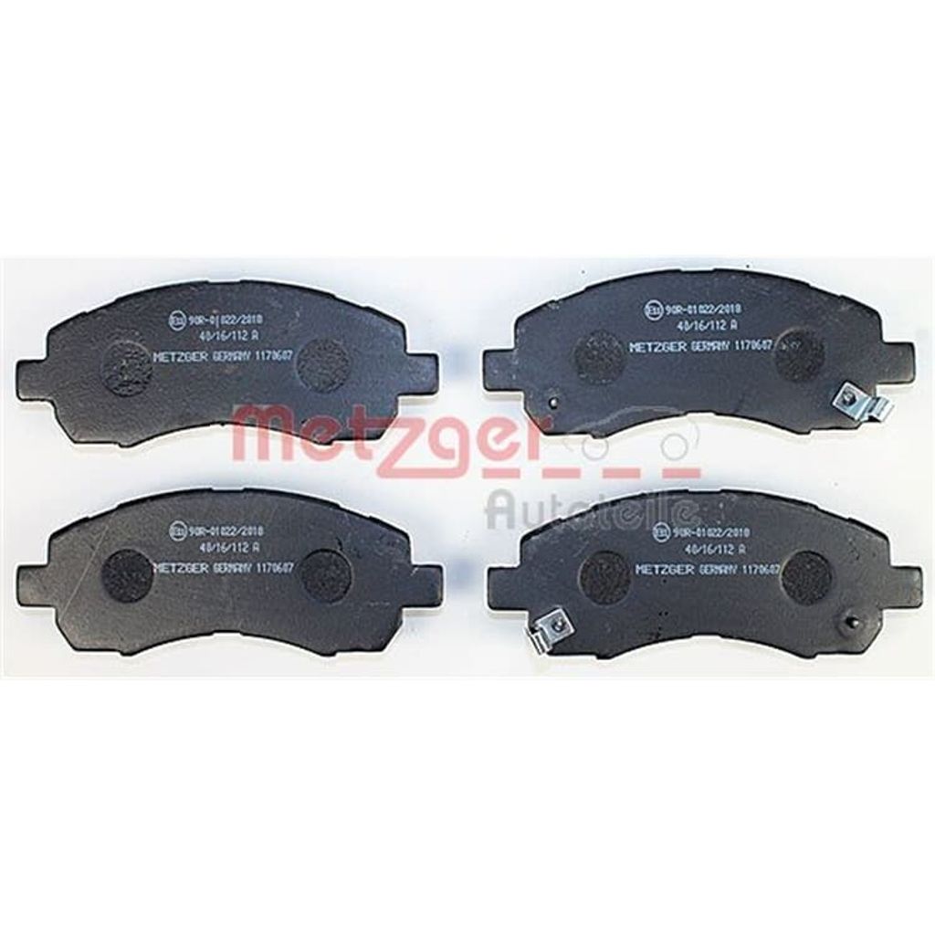 METZGER Bremsbeläge Satz Vorne für SUBARU IMPREZA Station Wagon (GG) 1170607