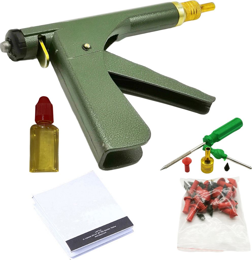 Autoreifen-Reparaturset mit Stopfen, Reifenpannen, einfach zu verwendendes, tragbares Universal-Autoreifen-Schnellstopfen-Werkzeugset