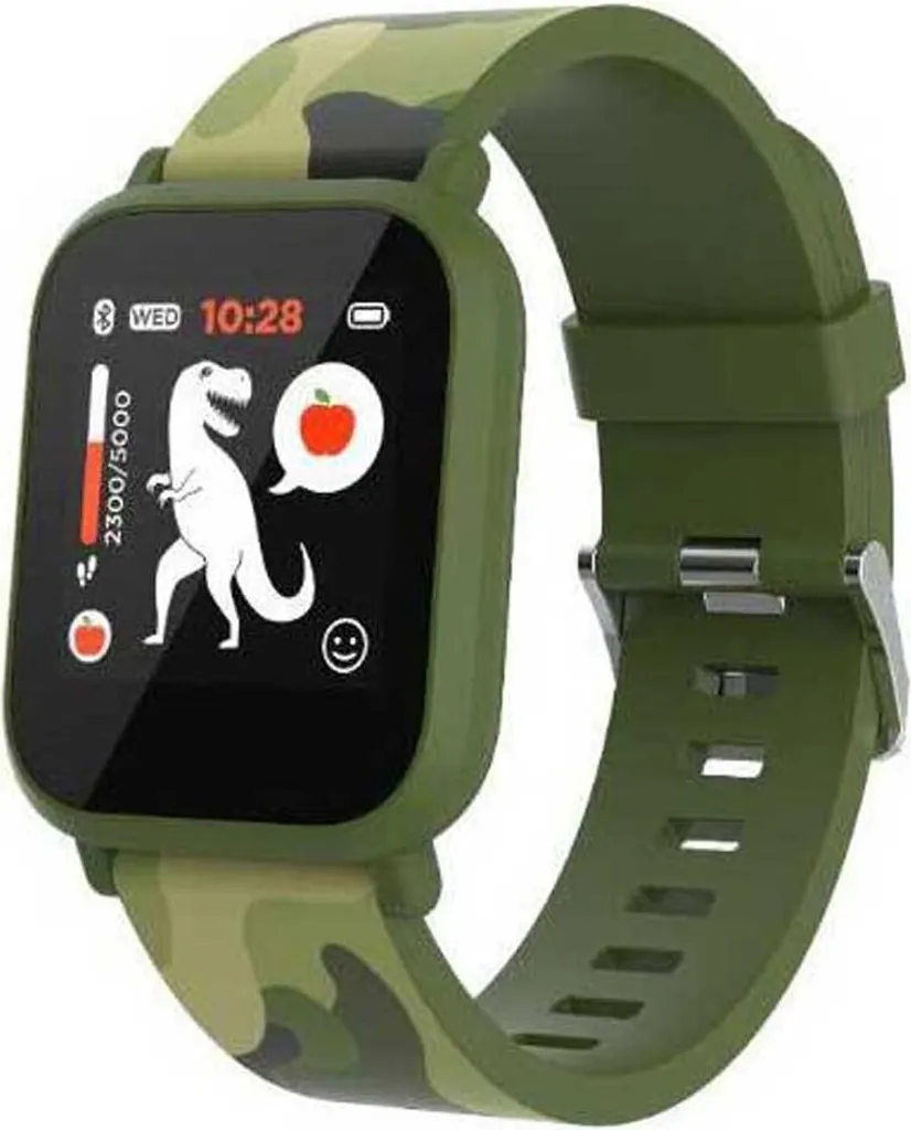Smartwatch Enfant Canyon My Dino 1.33 Vert : Écran Tactile & Tracker