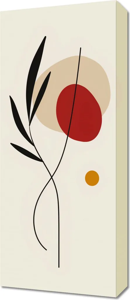 Trend Arredo 2024: Quadro Essenza Przerysu 30x70 per un Home Tour Perfetto